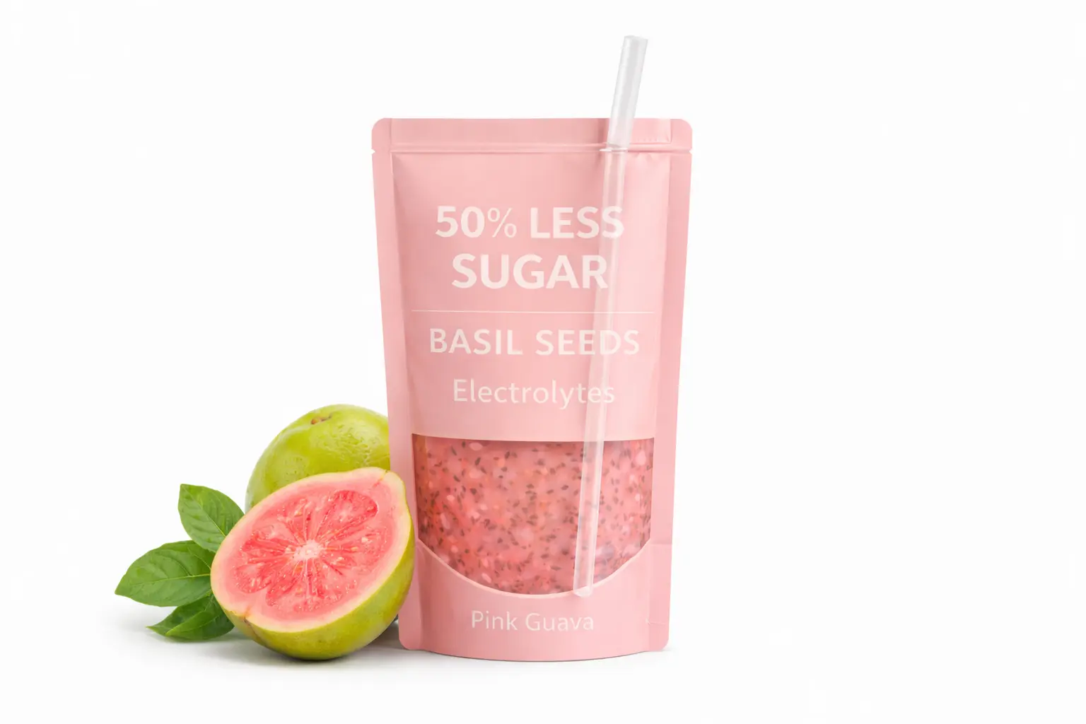 Fresh Basil Seed Drink